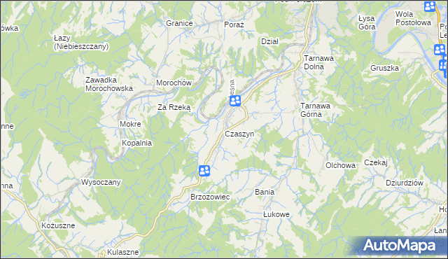 mapa Czaszyn, Czaszyn na mapie Targeo