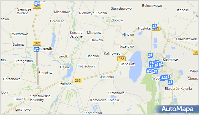 mapa Danków A, Danków A na mapie Targeo
