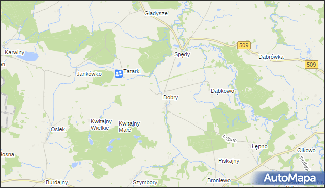 mapa Dobry, Dobry na mapie Targeo