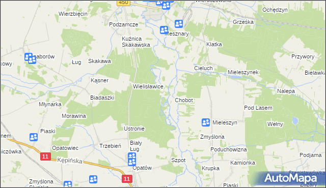 mapa Dobrygość, Dobrygość na mapie Targeo