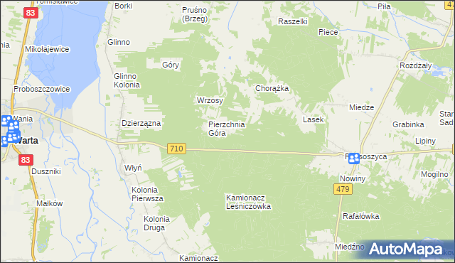 mapa Józefów-Wiktorów, Józefów-Wiktorów na mapie Targeo