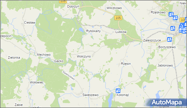 mapa Kukań, Kukań na mapie Targeo