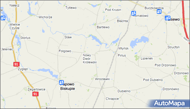 mapa Niemczyk, Niemczyk na mapie Targeo