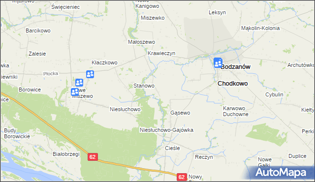 mapa Osmolinek, Osmolinek na mapie Targeo
