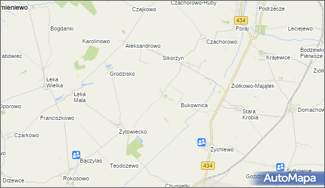 mapa Pijanowice, Pijanowice na mapie Targeo