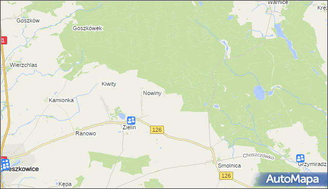 mapa Starzyn, Starzyn na mapie Targeo