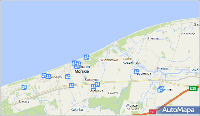 mapa Wieniotowo, Wieniotowo na mapie Targeo