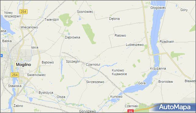 mapa Białotul, Białotul na mapie Targeo