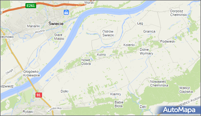 mapa Górne Wymiary, Górne Wymiary na mapie Targeo