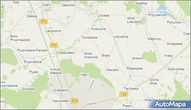 mapa Rzeszówka, Rzeszówka na mapie Targeo