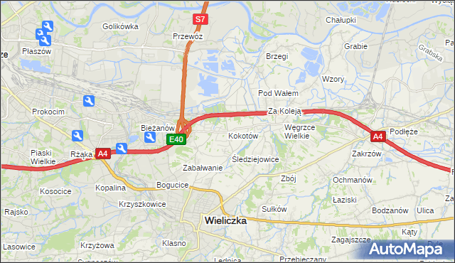 mapa Kokotów, Kokotów na mapie Targeo