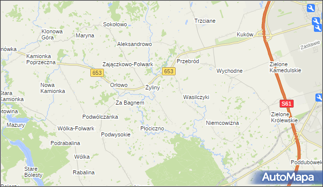 mapa Kropiwne Nowe, Kropiwne Nowe na mapie Targeo