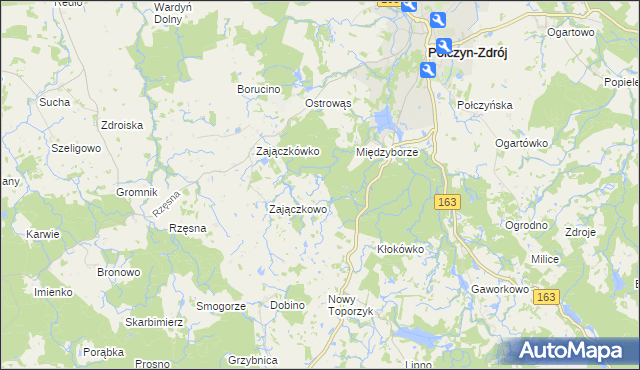 mapa Plebanówka, Plebanówka na mapie Targeo