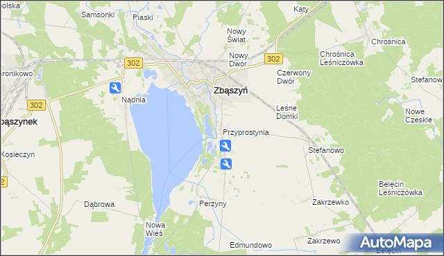 mapa Przyprostynia, Przyprostynia na mapie Targeo