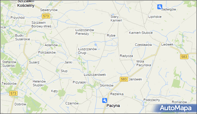 mapa Robertów, Robertów na mapie Targeo