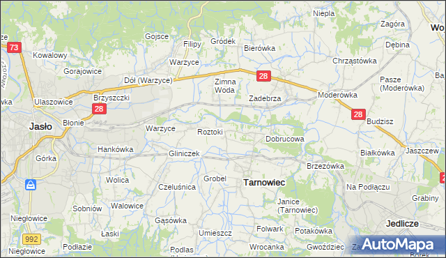 mapa Sądkowa, Sądkowa na mapie Targeo