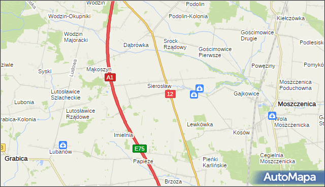 mapa Rękoraj, Rękoraj na mapie Targeo