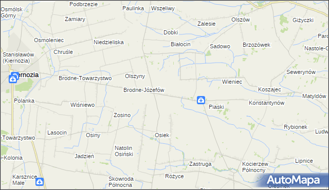 mapa Wejsce, Wejsce na mapie Targeo