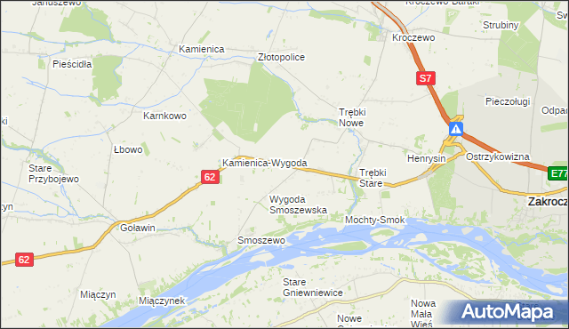 mapa Emolinek, Emolinek na mapie Targeo