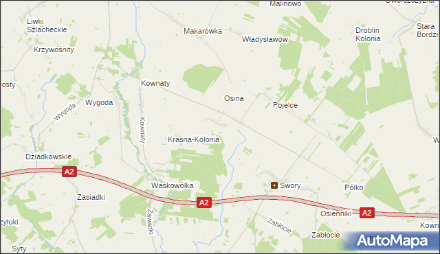 mapa Cełujki, Cełujki na mapie Targeo