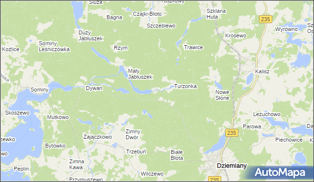 mapa Borsztal, Borsztal na mapie Targeo