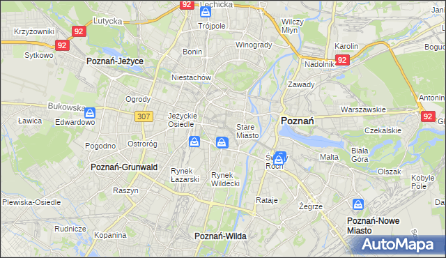 mapa Święty Marcin, Święty Marcin na mapie Targeo