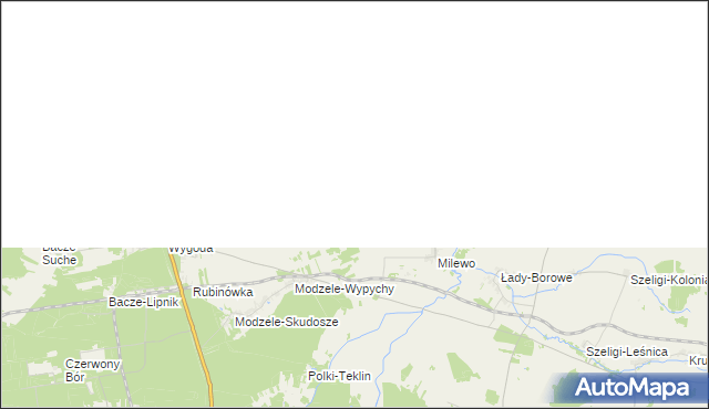 mapa Nowe Wyrzyki, Nowe Wyrzyki na mapie Targeo