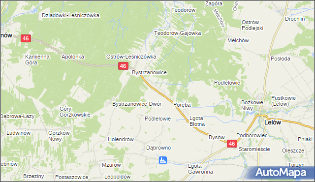 mapa Lgoczanka, Lgoczanka na mapie Targeo