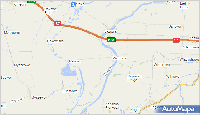 mapa Jazowa Druga, Jazowa Druga na mapie Targeo