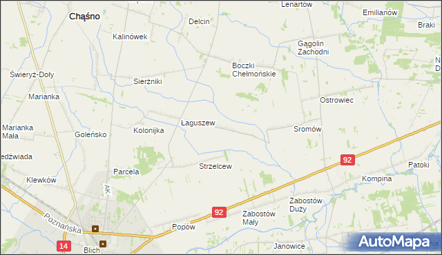 mapa Płaskocin, Płaskocin na mapie Targeo