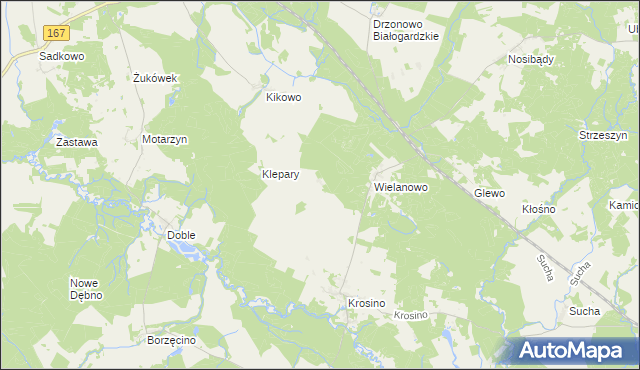 mapa Boleszkowice gmina Grzmiąca, Boleszkowice gmina Grzmiąca na mapie Targeo