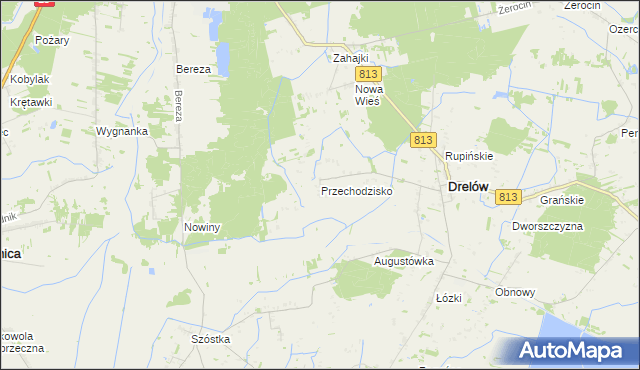 mapa Przechodzisko, Przechodzisko na mapie Targeo