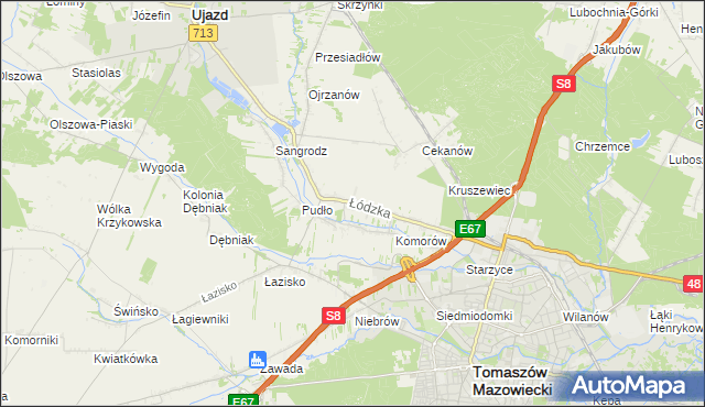 mapa Zaborów Pierwszy, Zaborów Pierwszy na mapie Targeo