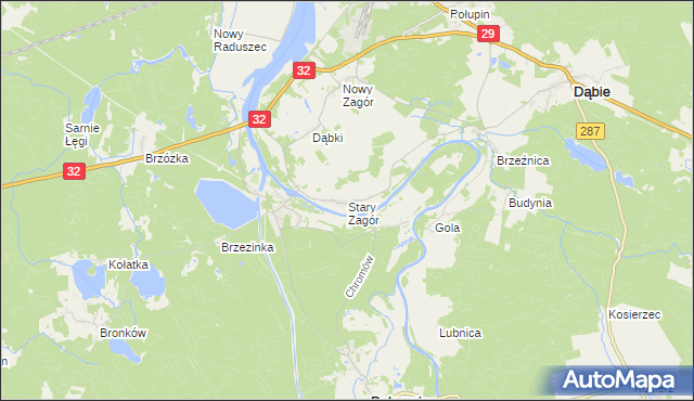 mapa Stary Zagór, Stary Zagór na mapie Targeo