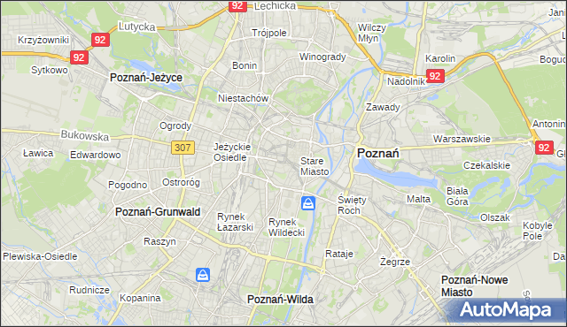 mapa Święty Marcin, Święty Marcin na mapie Targeo