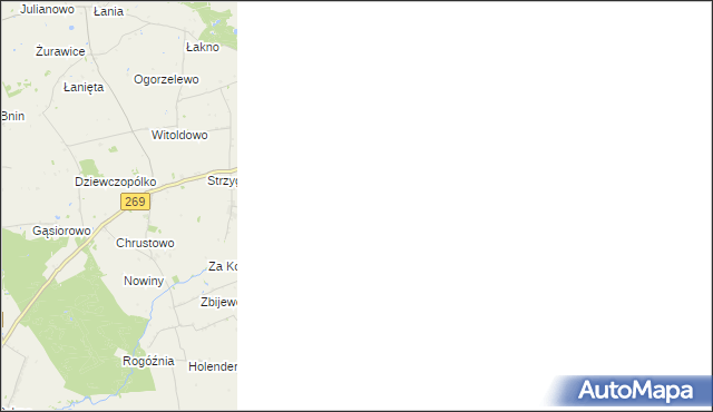 mapa Bogołomia, Bogołomia na mapie Targeo