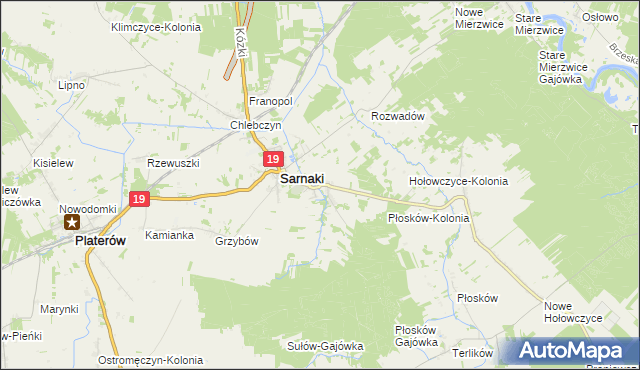 mapa Chybów, Chybów na mapie Targeo