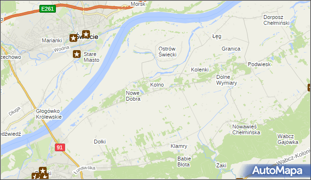 mapa Górne Wymiary, Górne Wymiary na mapie Targeo