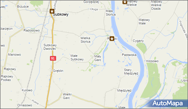 mapa Mały Garc, Mały Garc na mapie Targeo