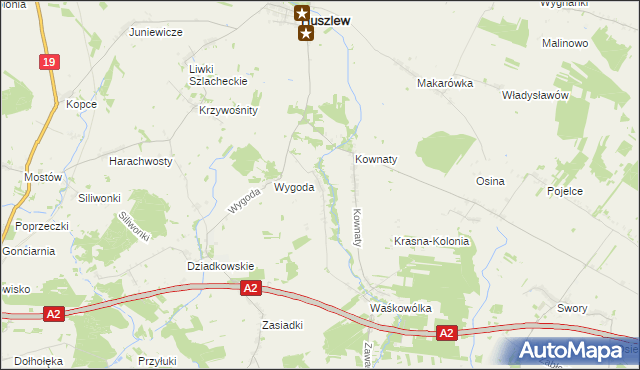 mapa Żurawlówka, Żurawlówka na mapie Targeo
