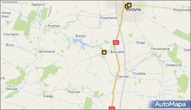 mapa Kochłowice, Kochłowice na mapie Targeo