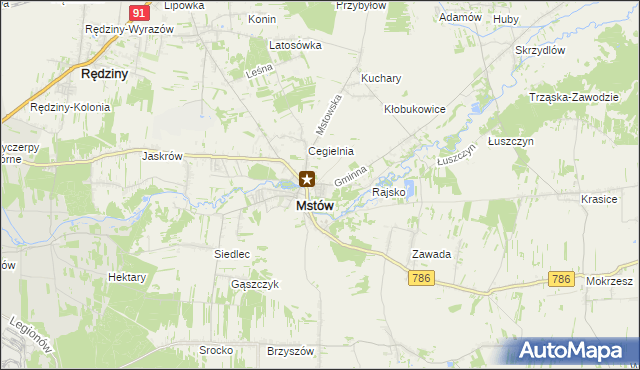 mapa Wancerzów, Wancerzów na mapie Targeo