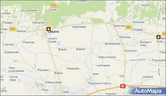 mapa Wąsy-Wieś, Wąsy-Wieś na mapie Targeo