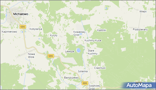 mapa Gorbacze, Gorbacze na mapie Targeo