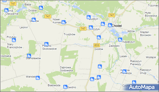 mapa Antonówka, Antonówka na mapie Targeo