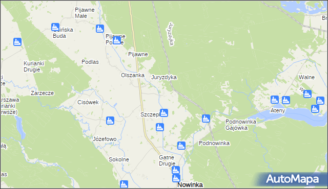 mapa Barszczowa Góra, Barszczowa Góra na mapie Targeo