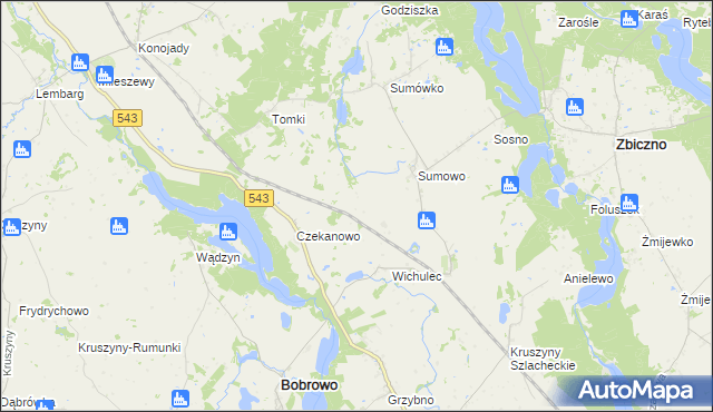 mapa Bogumiłki, Bogumiłki na mapie Targeo