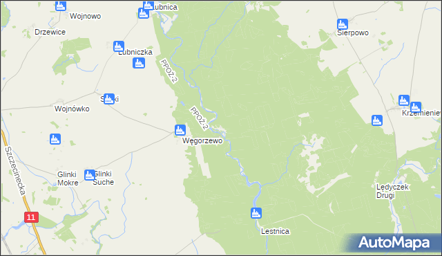 mapa Domyśl, Domyśl na mapie Targeo