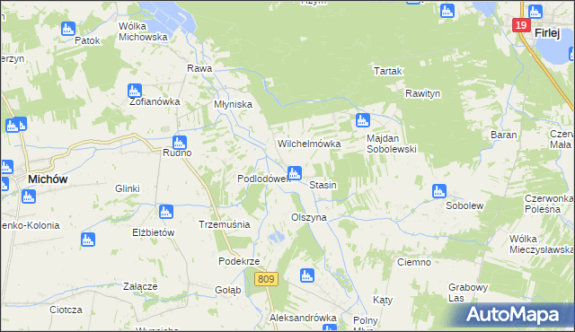 mapa Gawłówka, Gawłówka na mapie Targeo