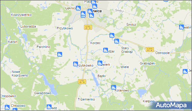 mapa Gonne Małe, Gonne Małe na mapie Targeo